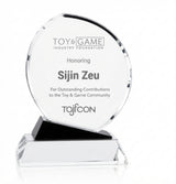 Elliptical Crystal Award