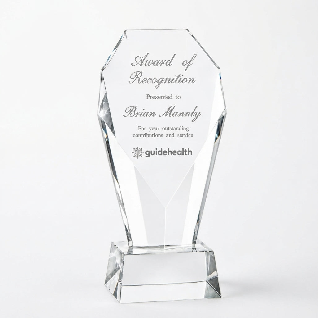 Diamond Tower Crystal Award