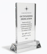 Standing Optical Crystal Award