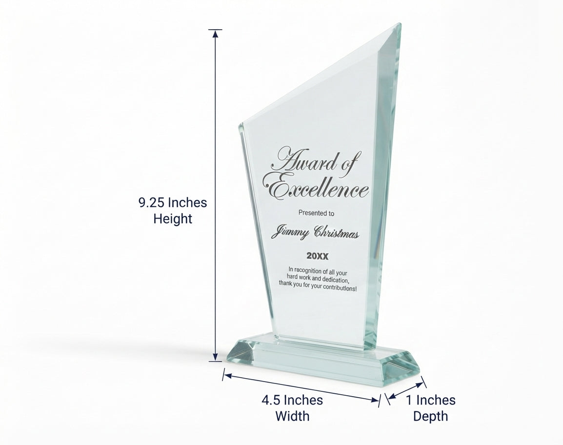 Slanted Peak Crystal Award - Achievement