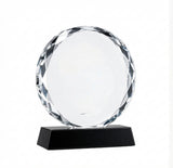 Prestige Round Crystal Award - Employee Excellence