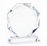 Octagon Crystal Award