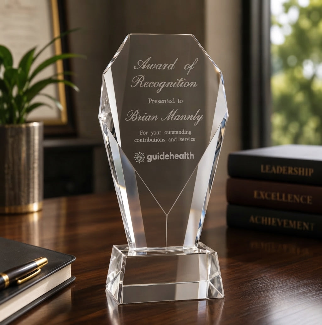 Diamond Tower Crystal Award