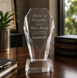 Diamond Tower Crystal Award