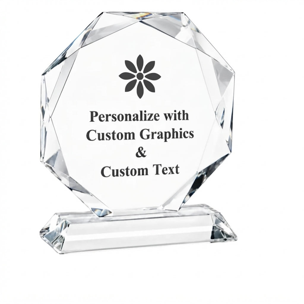 Octagon Crystal Award