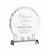 Crystal Plate Award