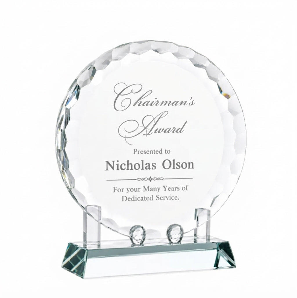 Crystal Plate Award