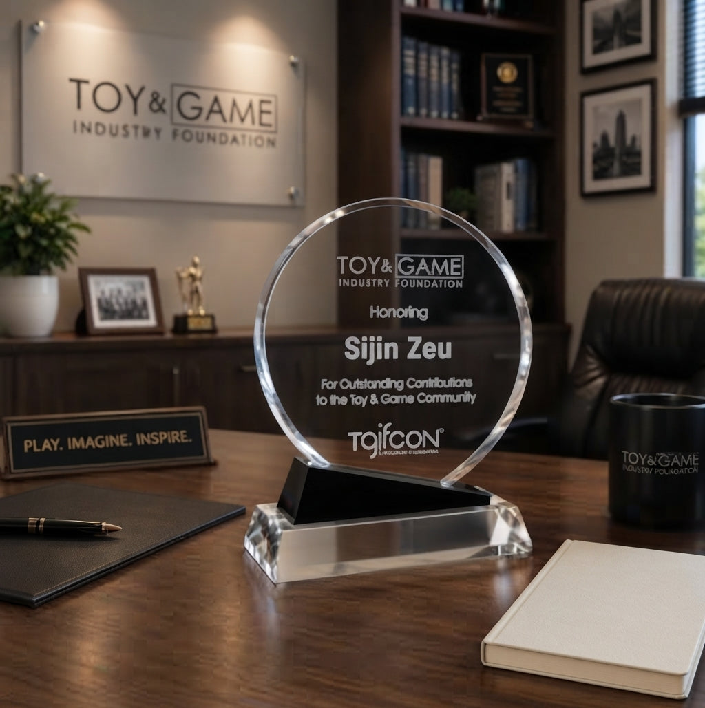 Elliptical Crystal Award