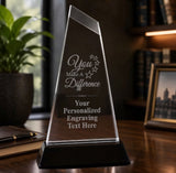 Acrylic Appreciation Award plaque