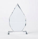 Tear Shaped Crystal Award