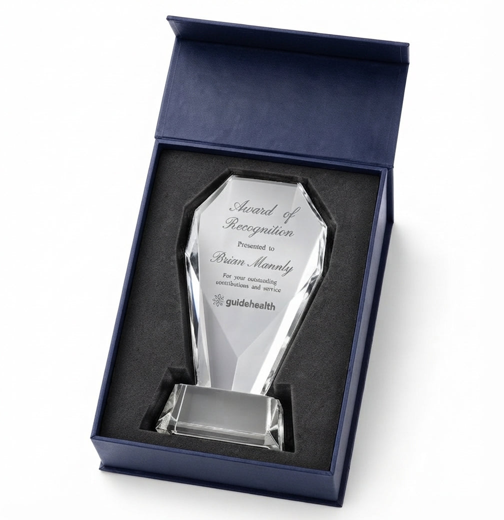 Diamond Tower Crystal Award