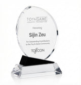 Elliptical Crystal Award