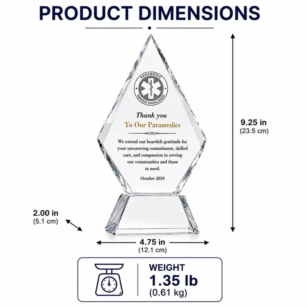 Guardian Crystal Star of Life Award - EMS Excellence