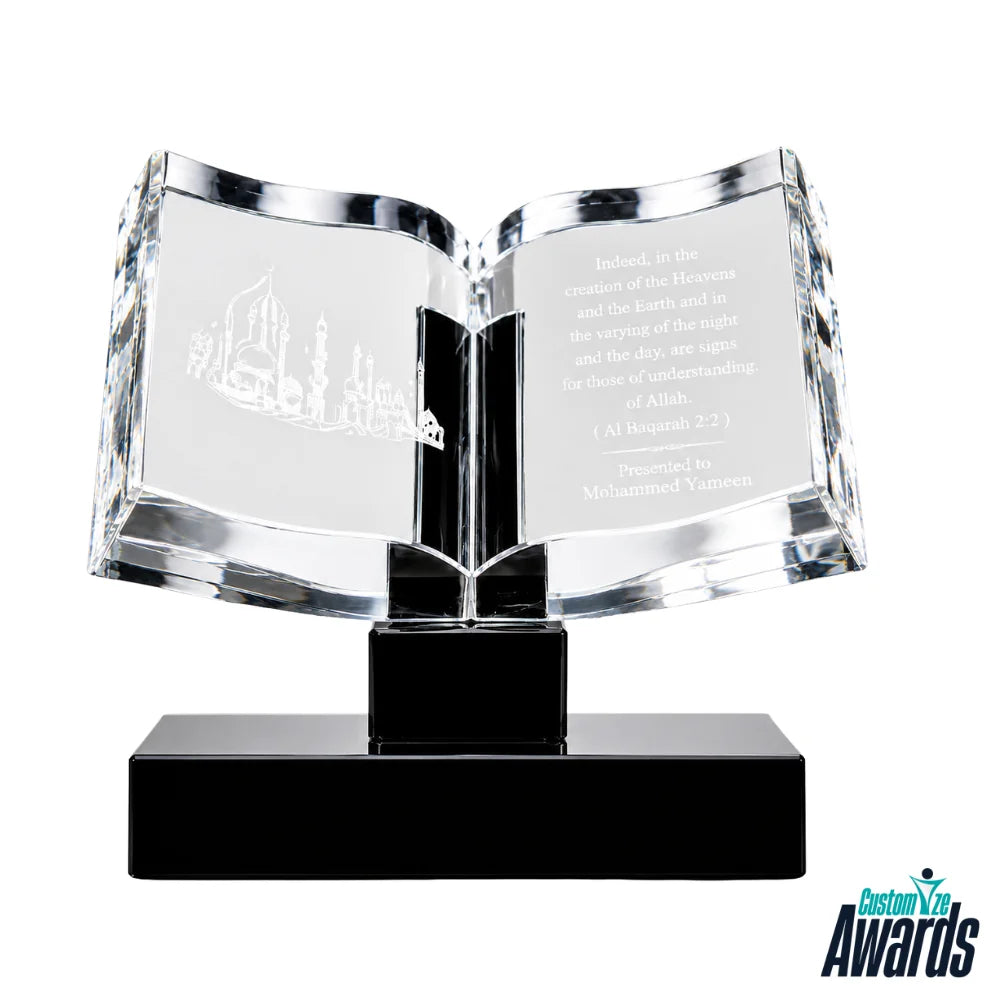 Legacy Crystal Open Book Award - Educational Excellence