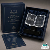 Legacy Crystal Open Book Award - Educational Excellence