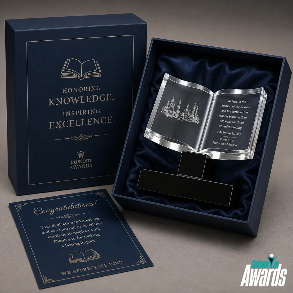 Legacy Crystal Open Book Award - Educational Excellence