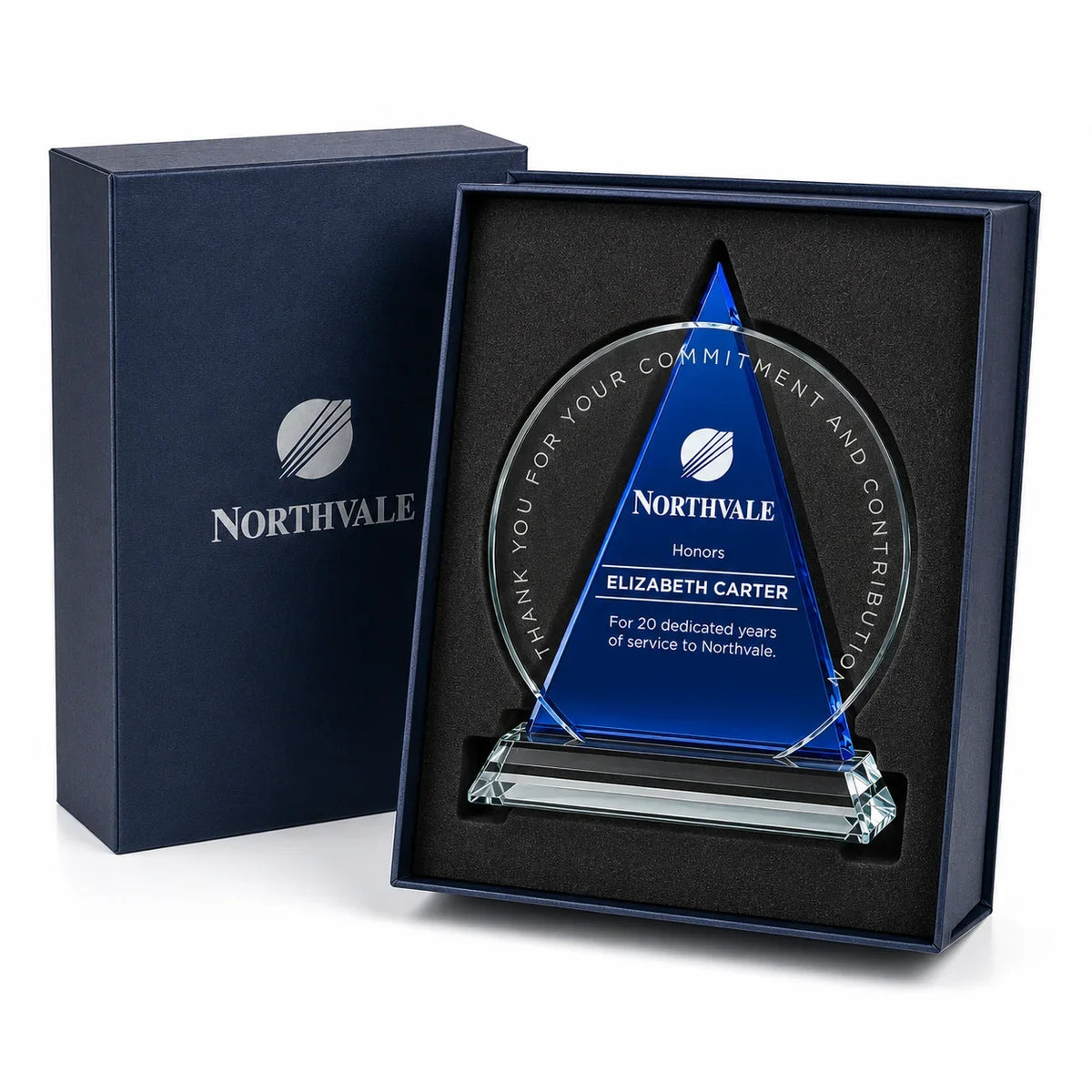 Pinnacle Optical Crystal Award - Corporate Excellence
