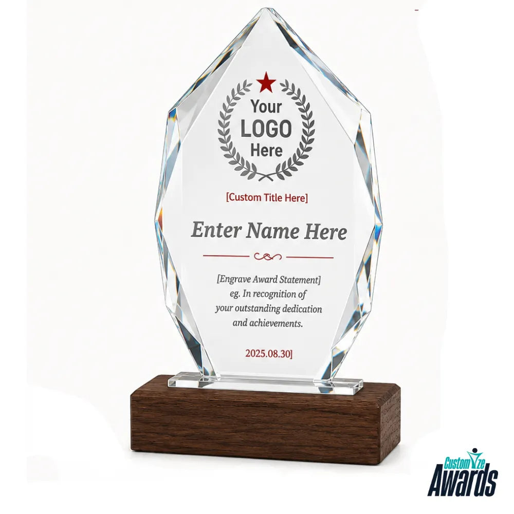 Prestige Crystal & Wood Award - Excellence