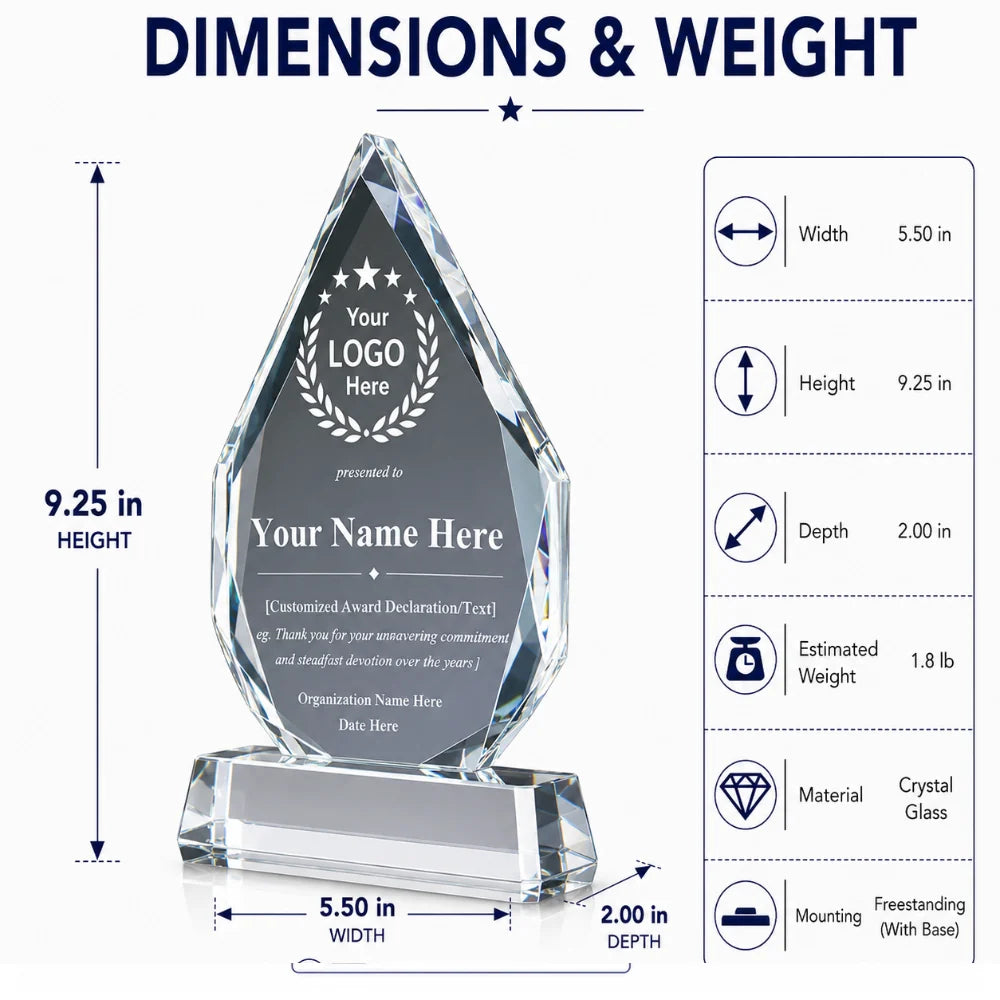 Radiance Crystal Award - Outstanding Achievement