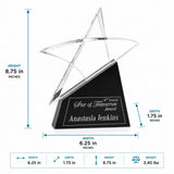 Shooting Star Crystal Award