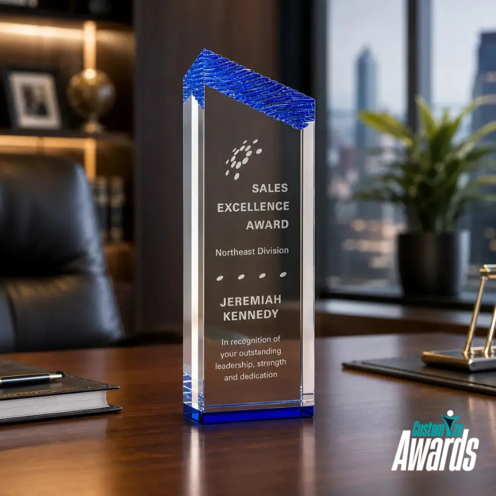 Vertex Cascade Crystal Award