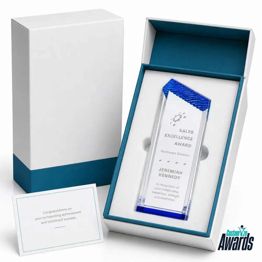 Vertex Cascade Crystal Award
