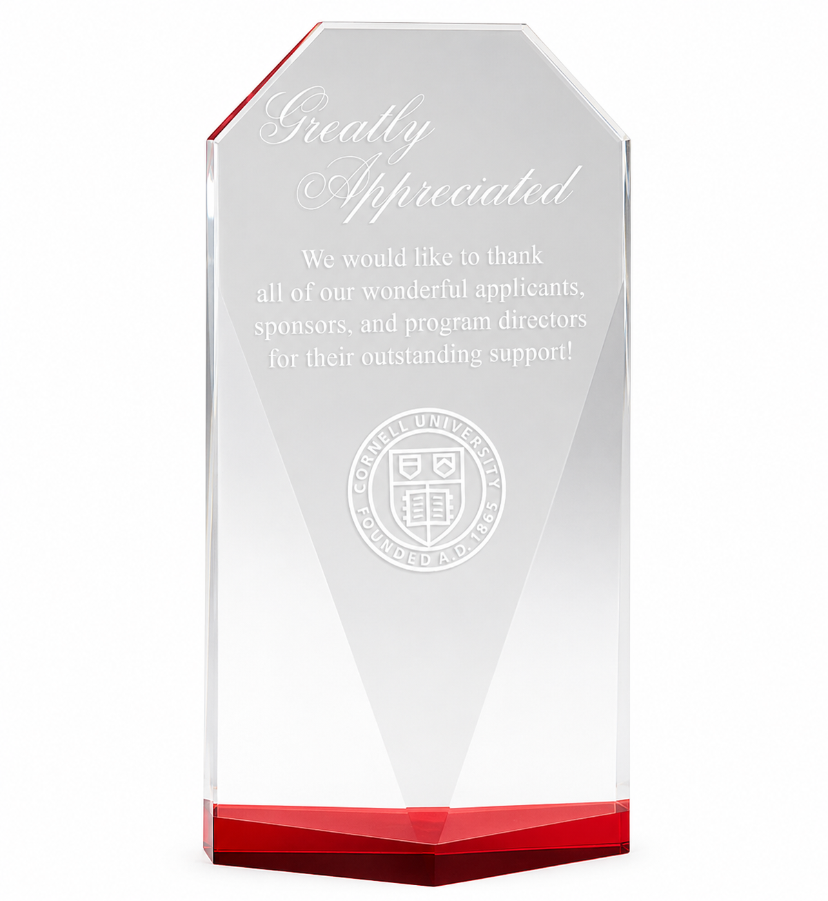 Red Diamond Crystal Award