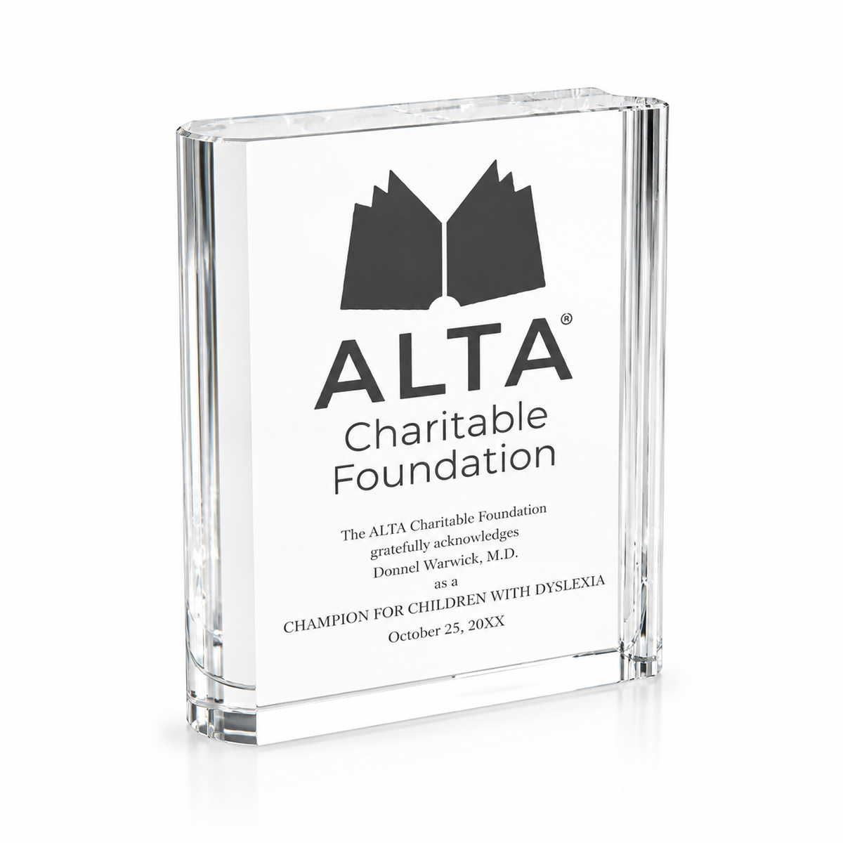 Crystal Book Award