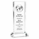 Crystal Globe Column - Award for Excellence
