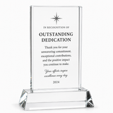 Standing Optical Crystal Award