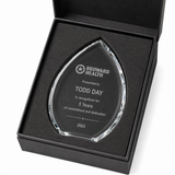 Eclipse Crystal Teardrop Award - Employee Service